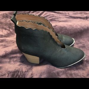 Slip on ankle boots